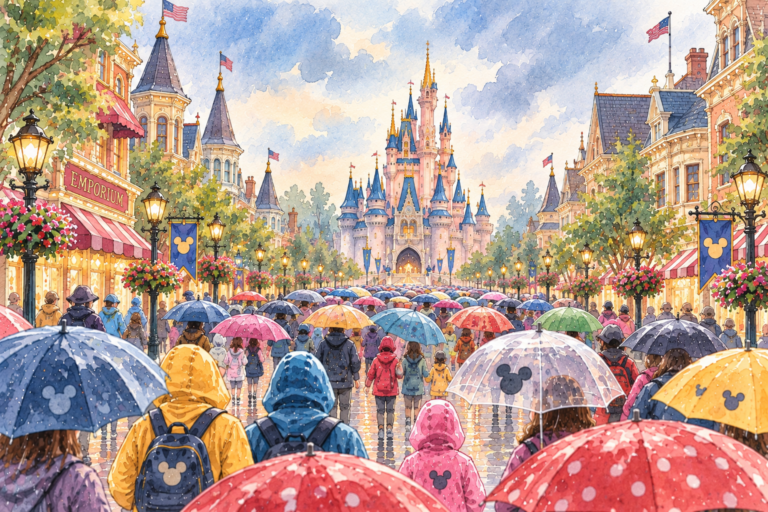 Que faire à Disneyland Paris quand il pleut ?