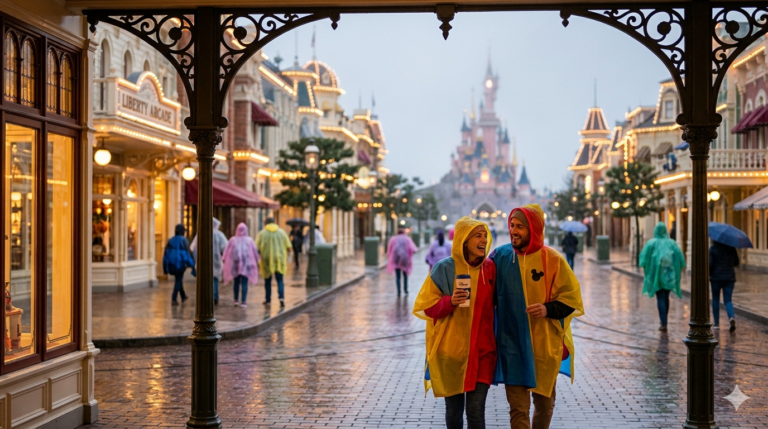 Disneyland Paris sous la pluie : 10 astuces secrètes que 99% des visiteurs ignorent