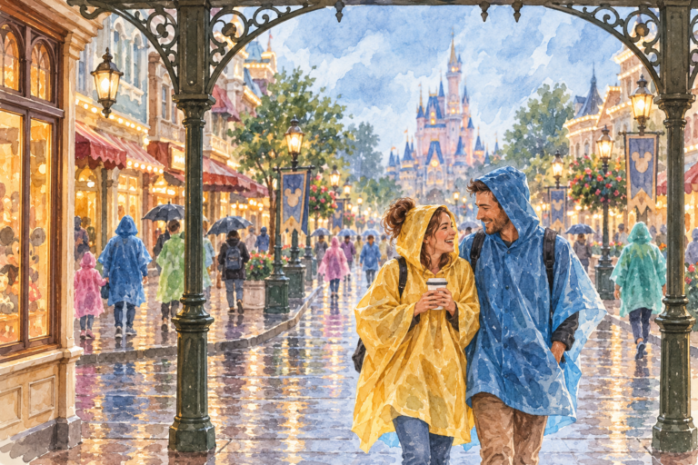 Disneyland Paris sous la pluie : 10 astuces secrètes que 99% des visiteurs ignorent