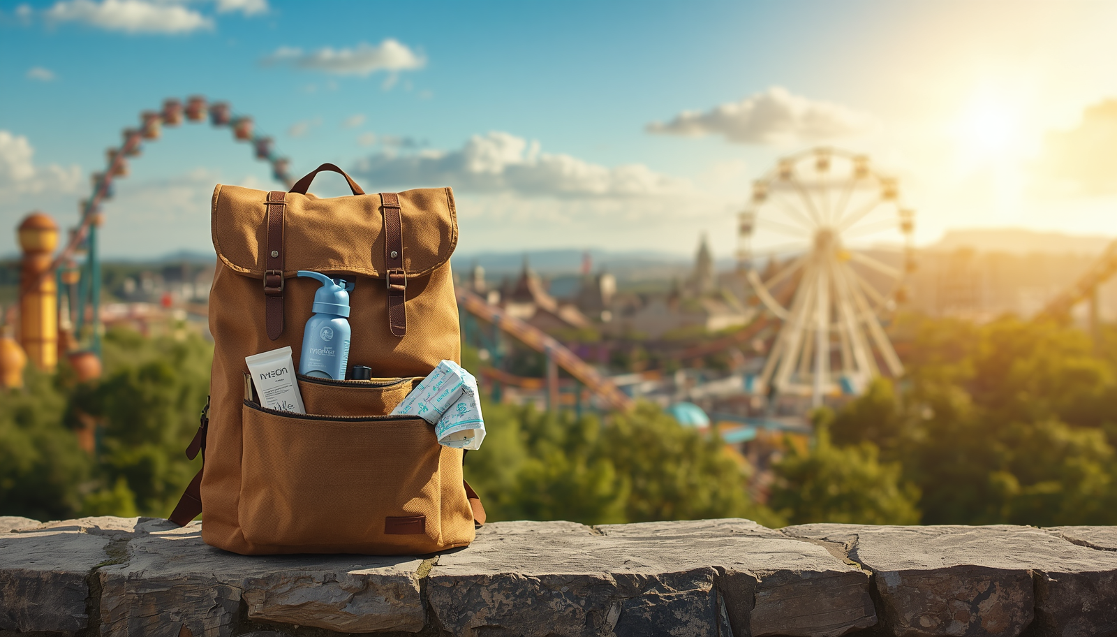Parcs d’attractions : ce qu’il faut ABSOLUMENT mettre dans son sac (et ce qui ne sert à rien)