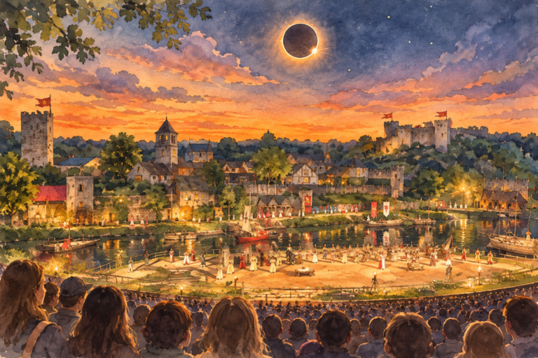 🌒 Éclipse solaire du 12 août 2026 au Puy du Fou : tout ce qu’il faut savoir pour vivre cette soirée hors du commun