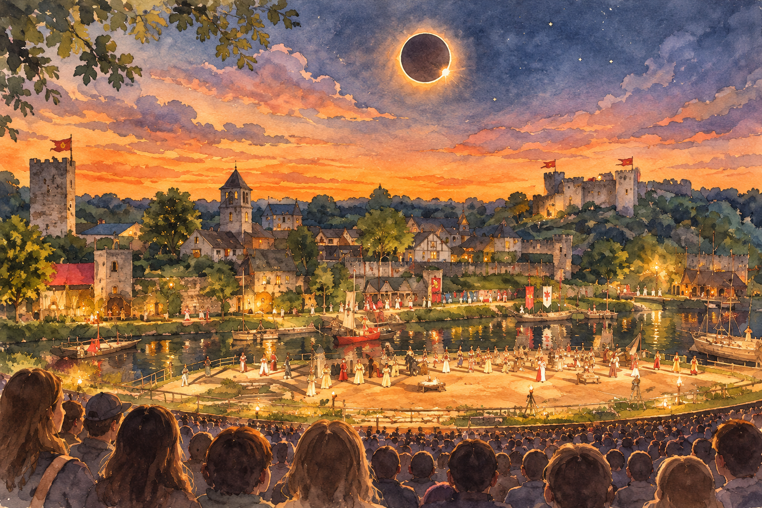 🌒 Éclipse solaire du 12 août 2026 au Puy du Fou : tout ce qu’il faut savoir pour vivre cette soirée hors du commun