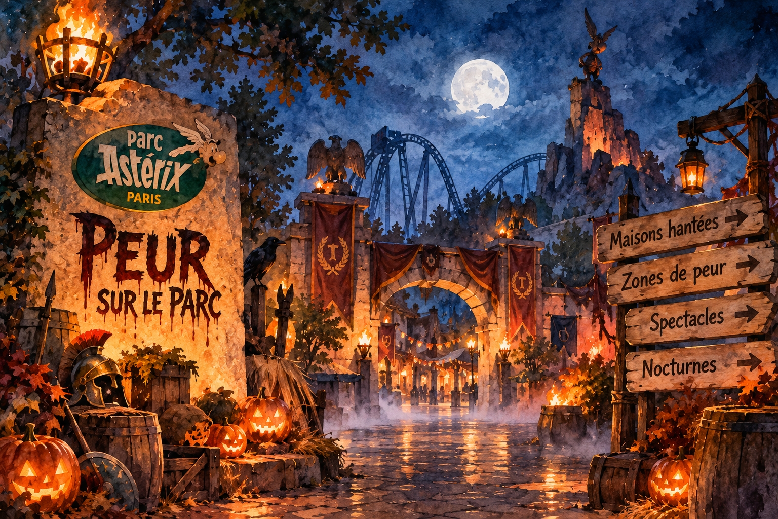 Peur sur le Parc Astérix 2026 : Guide de l’Horreur et Nouveautés Effrayantes